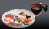大将のおすすめ　「冬の地魚にぎり」イメージ
